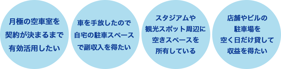 こんなニーズにもお答えします！